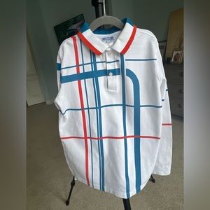 Jacadi polo shirt long sleeve size 10A